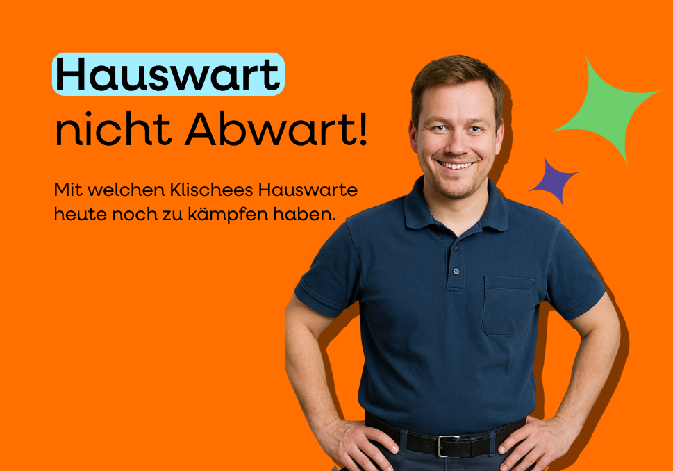 Hauswart nicht Abwart, Titelbild mit Hauswart